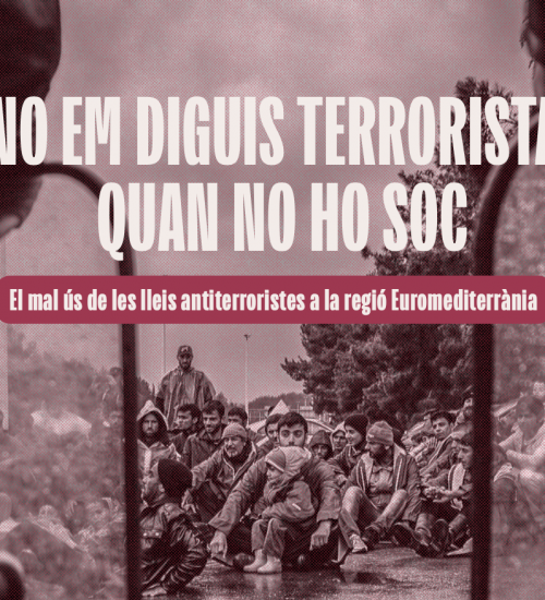 NOTÍCIA: Presentem l’informe “No em diguis terrorista, quan no ho sóc” a la Tercera edició de la “S...