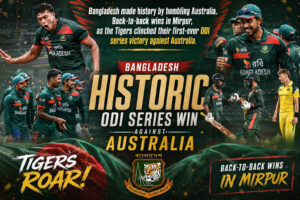 History in Mirpur: Bangladesh Outclass Australia to Clinch Maiden ODI Series Win