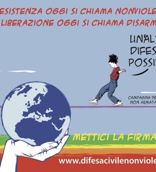 “Another Defence Is Possible”: Seven Days Left to Sign Italy’s Bill on Nonviolent Defence