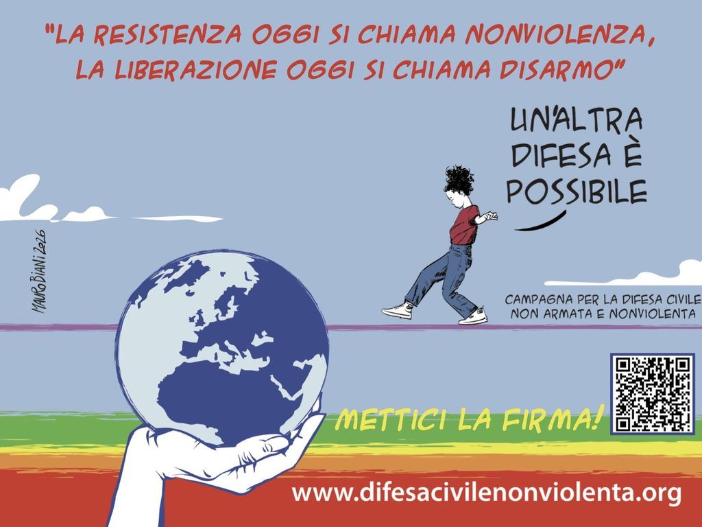 “Another Defence Is Possible”: Seven Days Left to Sign Italy’s Bill on Nonviolent Defence
